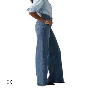Levi’s baggy wide leg  jeans.